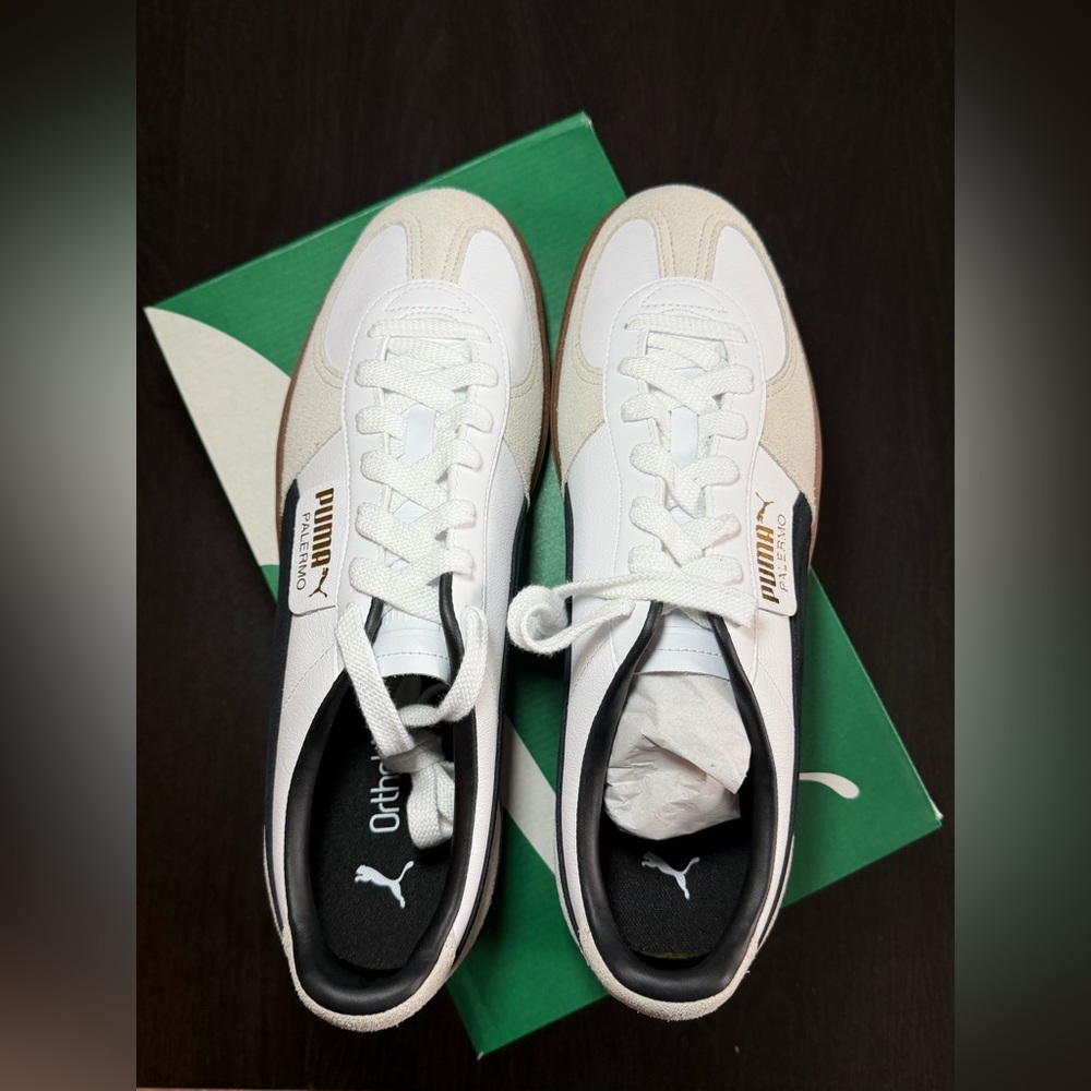 Puma Green Shoe Box with White Logo - Picture 2 of 6